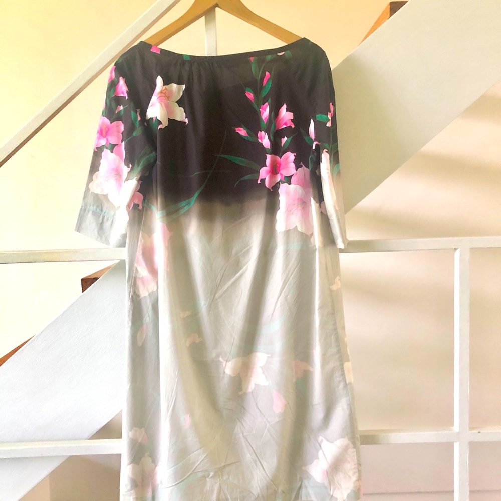 Dries Van Noten Bardot Neckline Cotton Dress Floral